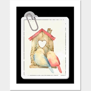 Love Birds Posters and Art